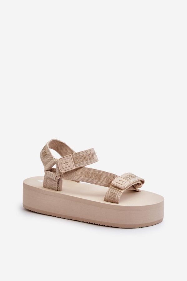 Platform sandals model 198194 Step in style