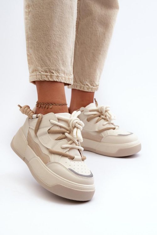 Platform sneakers model 198214 Step in style