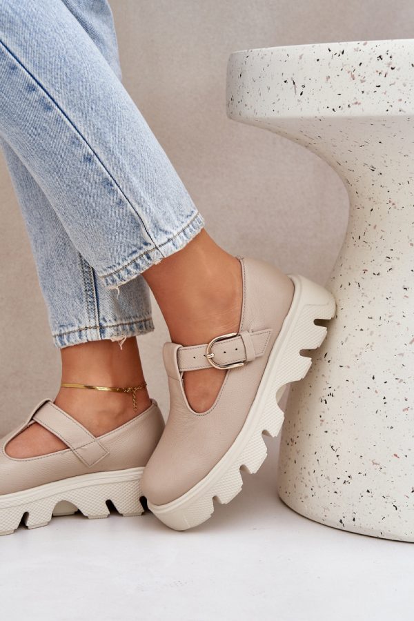Platform shoes model 208333 Step in style
