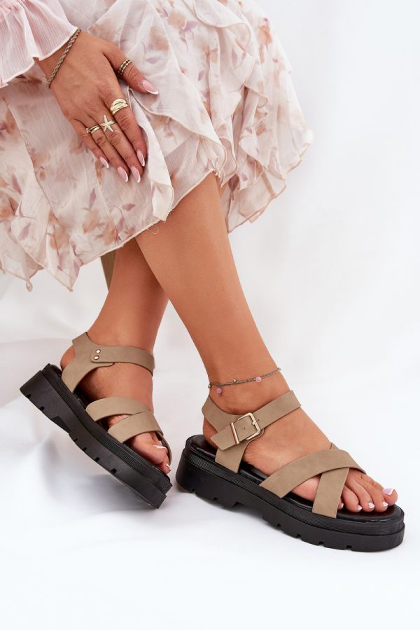 Platform sandals model 209896 Step in style