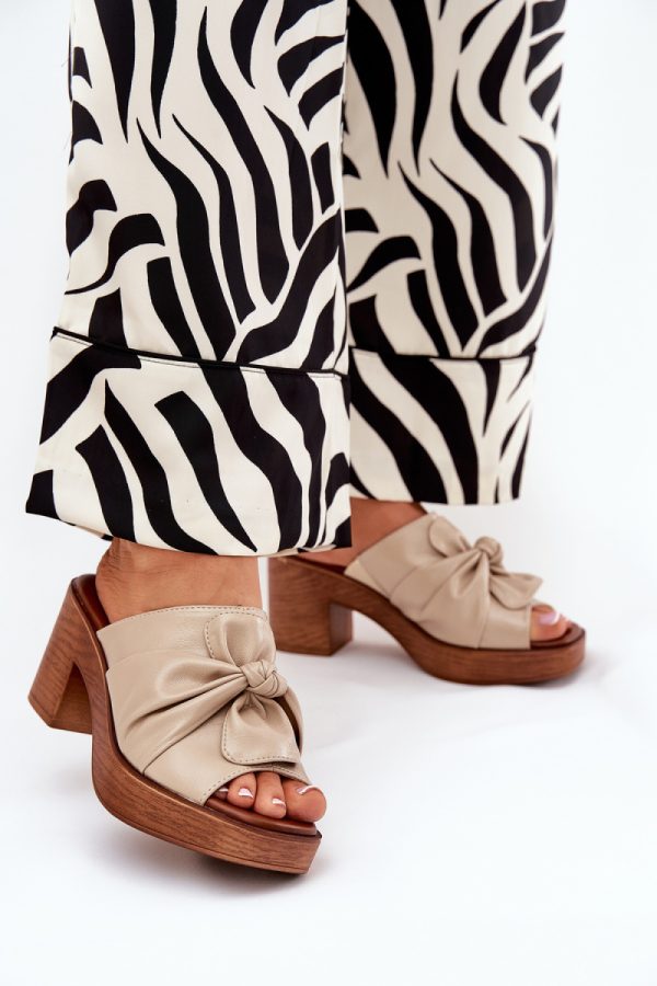 Heeled sandals model 209935 Step in style