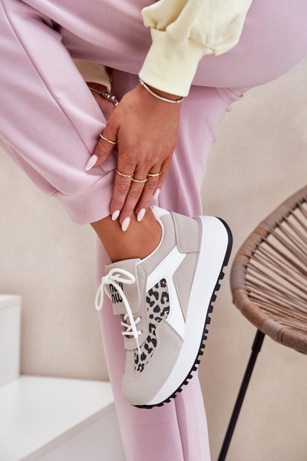Platform sneakers model 211007 Step in style