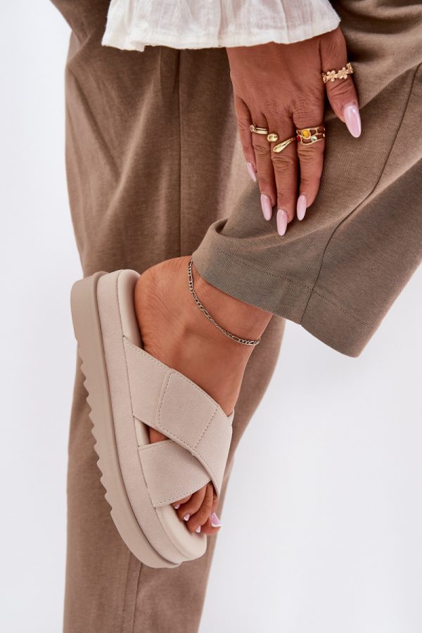 Platform sandals model 212876 Step in style