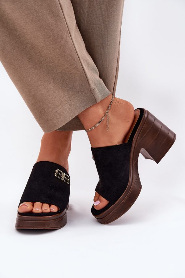 Heeled sandals model 213037 Step in style