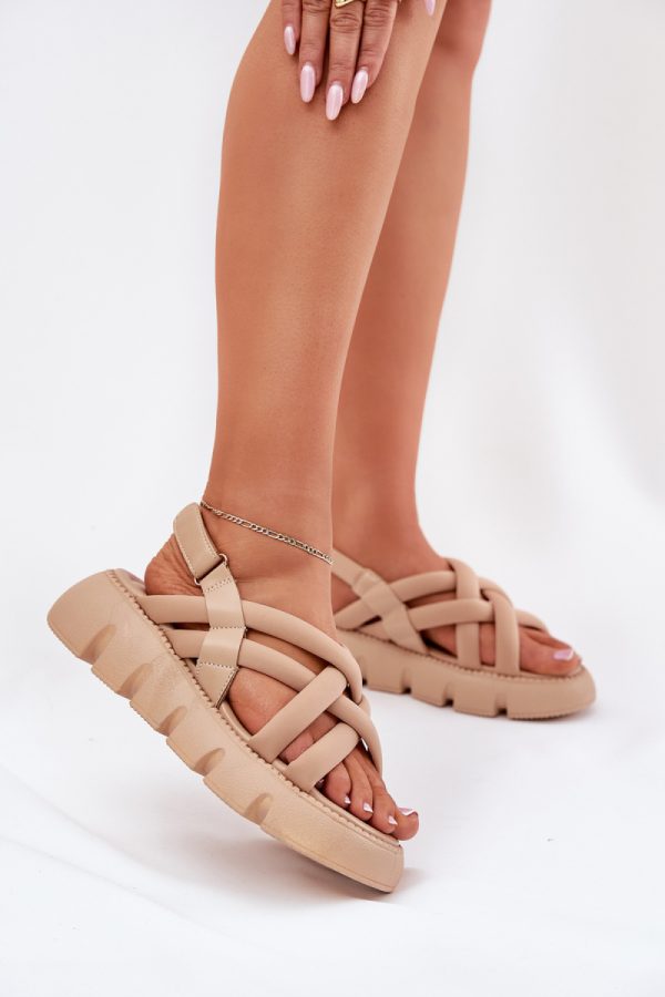 Platform sandals model 214729 Step in style