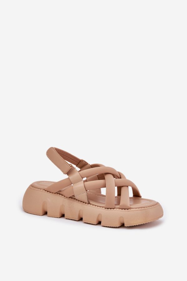 Platform sandals model 214729 Step in style