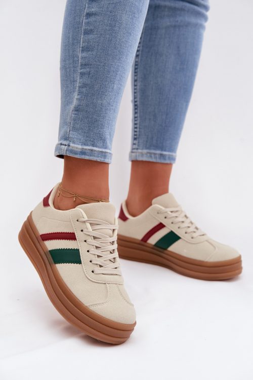 Platform sneakers model 224419 Step in style