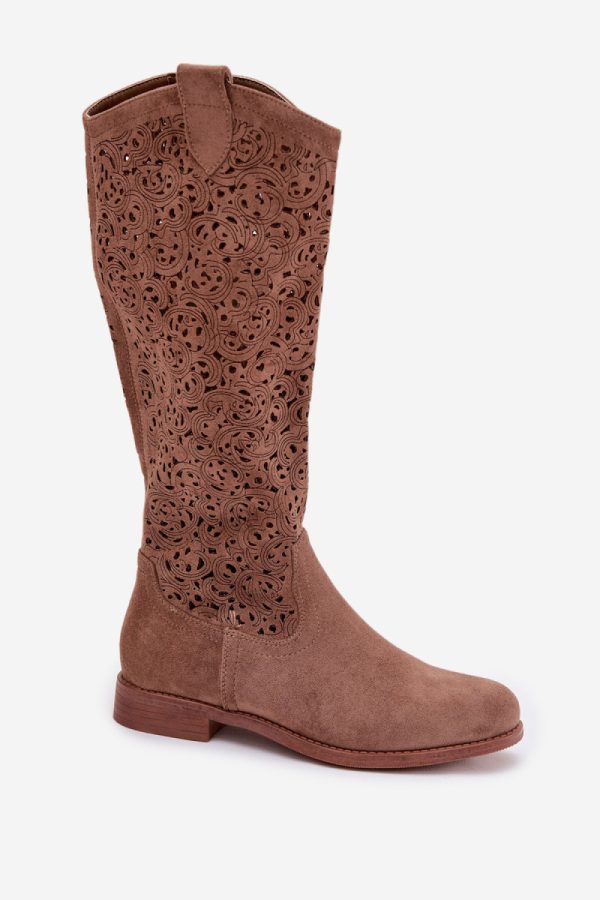 Open-work Boots model 224442 Step in style