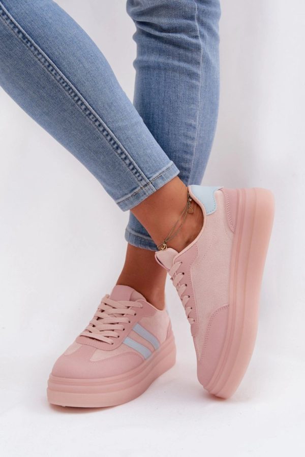 Platform sneakers model 224407 Step in style