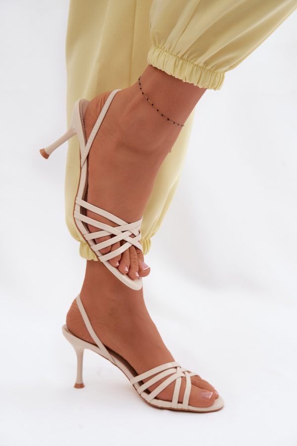 Heel sandals model 227438 Step in style