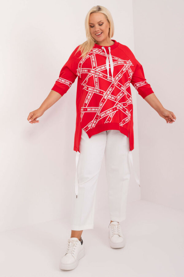 Plus size blouse model 201844 Relevance