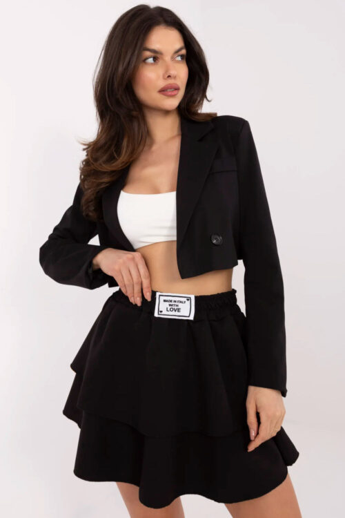 Short skirt model 209209 Italy Moda