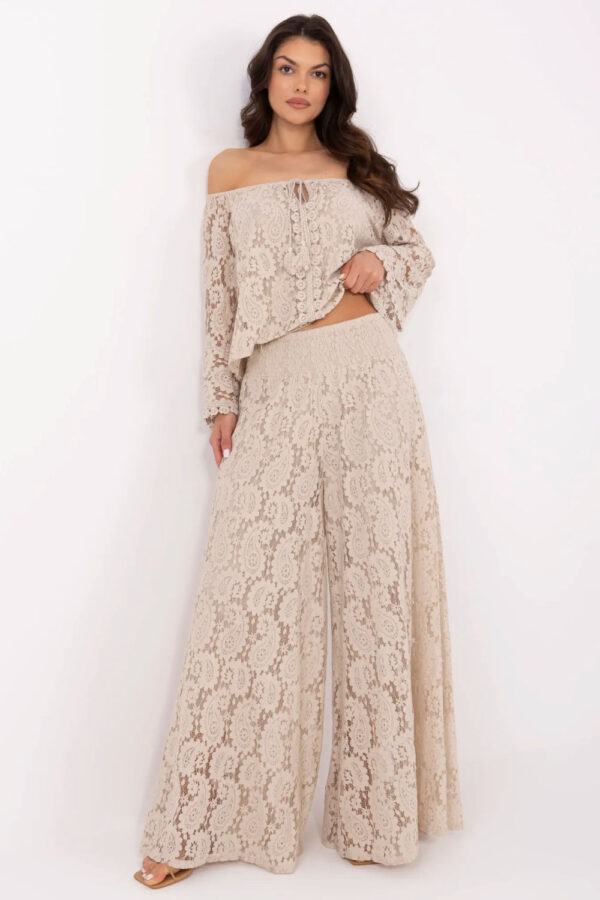 Lace pants model 211436 Italy Moda