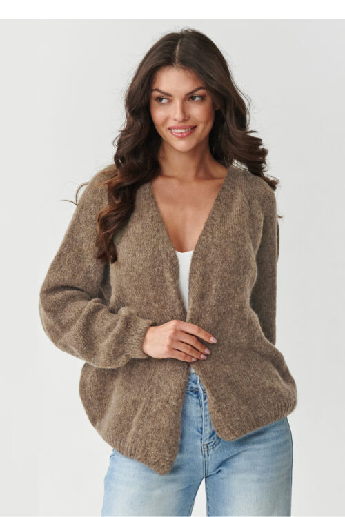 Cardigan model 217365 Makadamia
