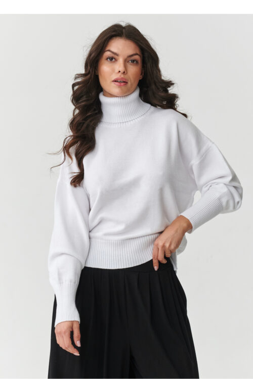 Turtleneck model 217399 Makadamia