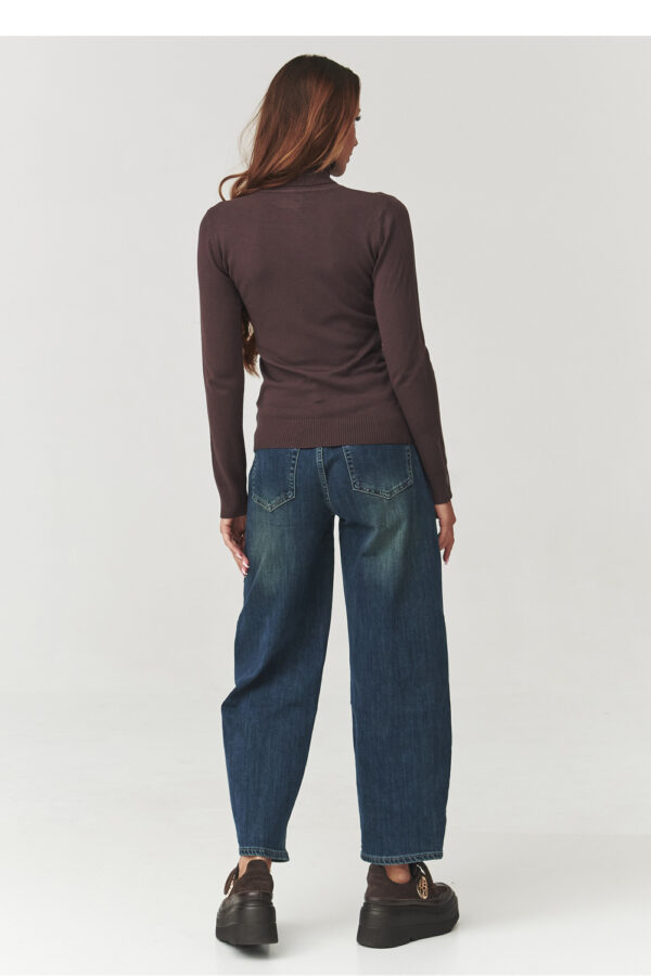 Turtleneck model 219742 Makadamia