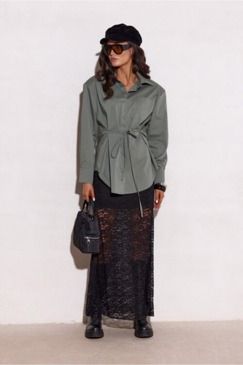 Long sleeve shirt model 220906 Roco Fashion