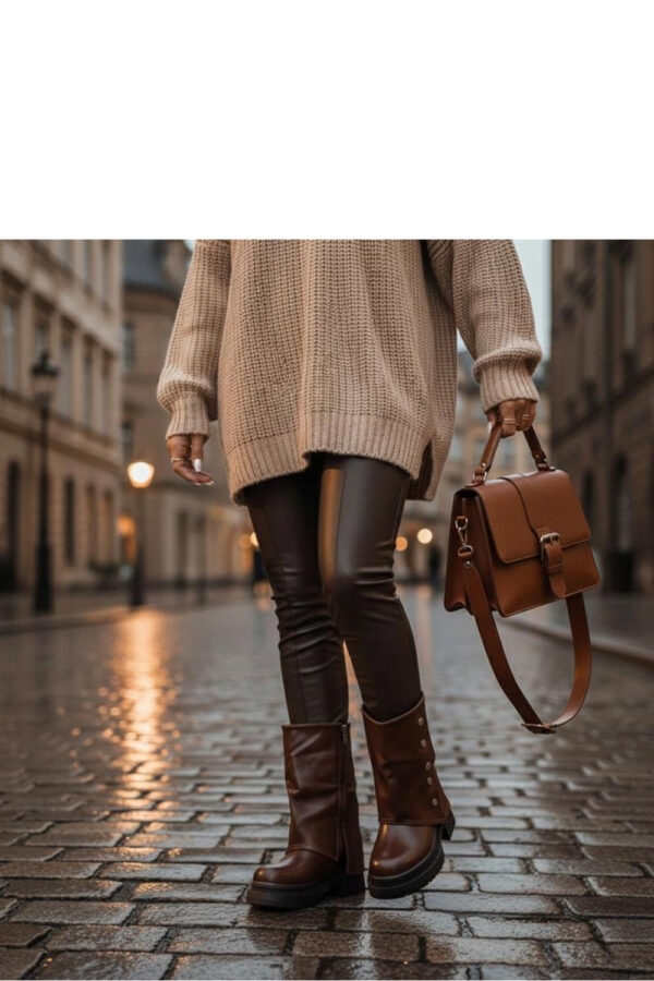 Platform boots model 222354 Solea