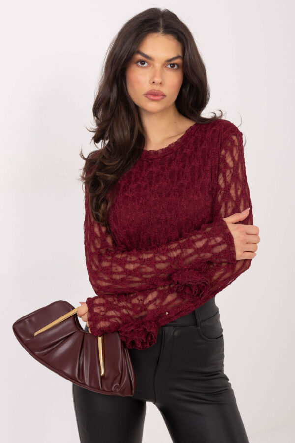 1107257 Lace blouse model 222455 Italy Moda