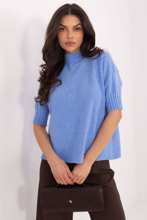 Short sleeve sweater model 222582 Italy Moda