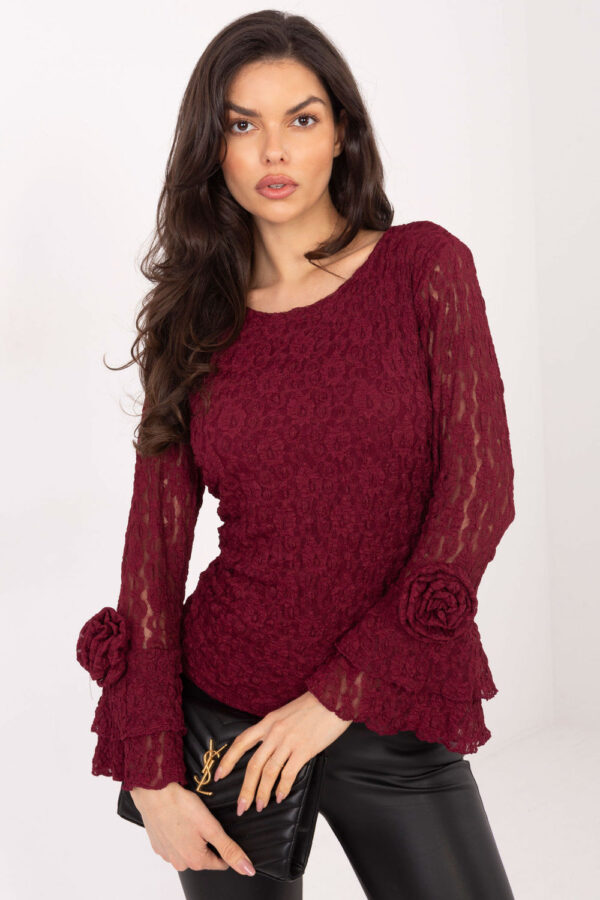 Lace blouse model 222740 Italy Moda