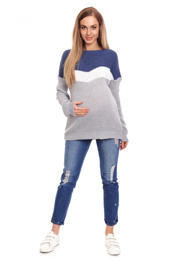 Pregnancy sweater model 132024 PeeKaBoo