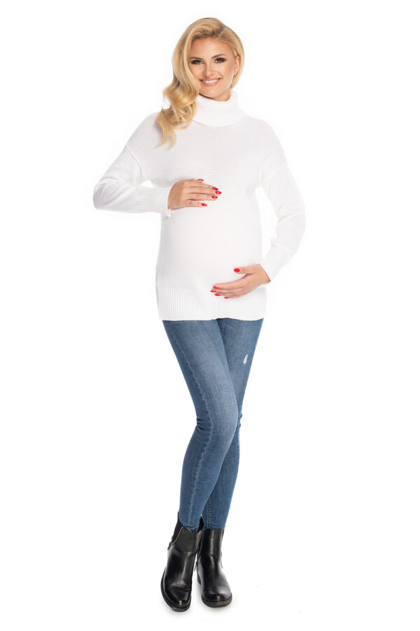 887226 Pregnancy sweater model 147491 PeeKaBoo