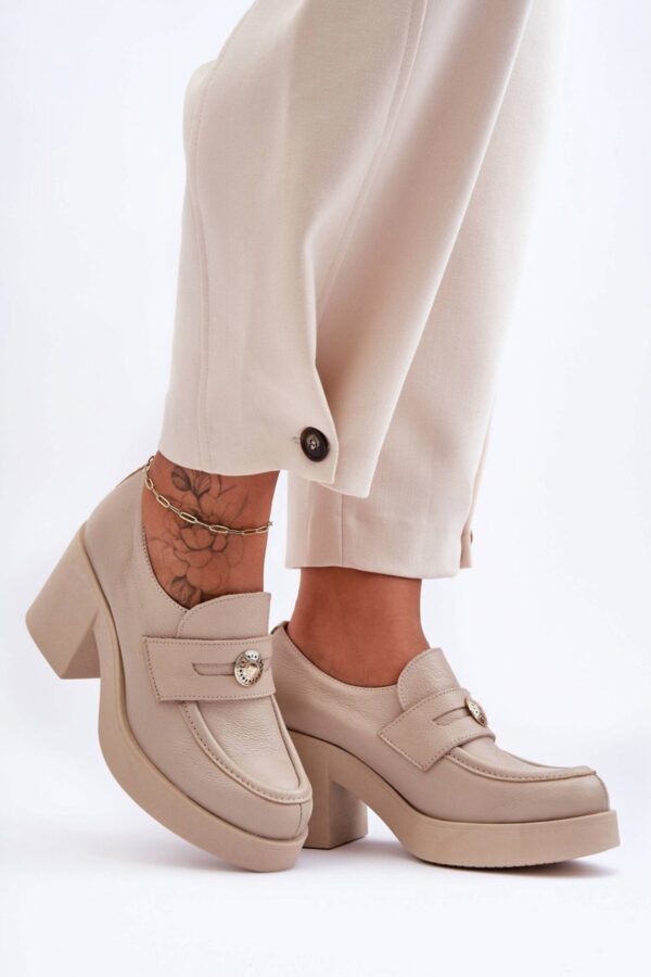 990717 Heeled low shoes model 183949 Step in style