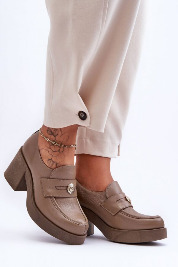 990720 Heeled low shoes model 183950 Step in style