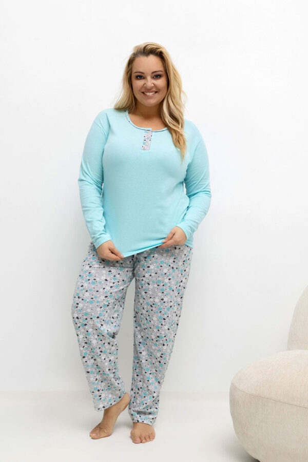 1103113 Plus Size Pajamas model 221184 Forever Pink