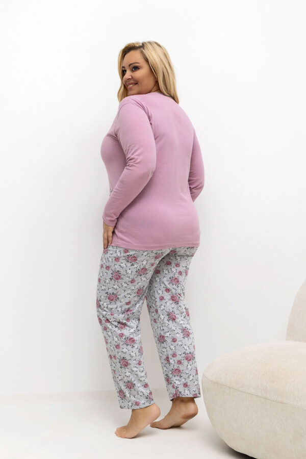 1103123 Plus Size Pajamas model 221188 Forever Pink