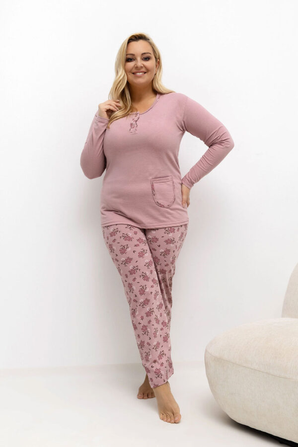 1103132 Plus Size Pajamas model 221193 Forever Pink