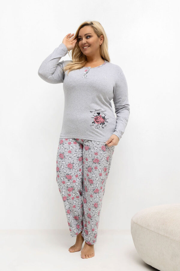 1103134 Plus Size Pajamas model 221194 Forever Pink