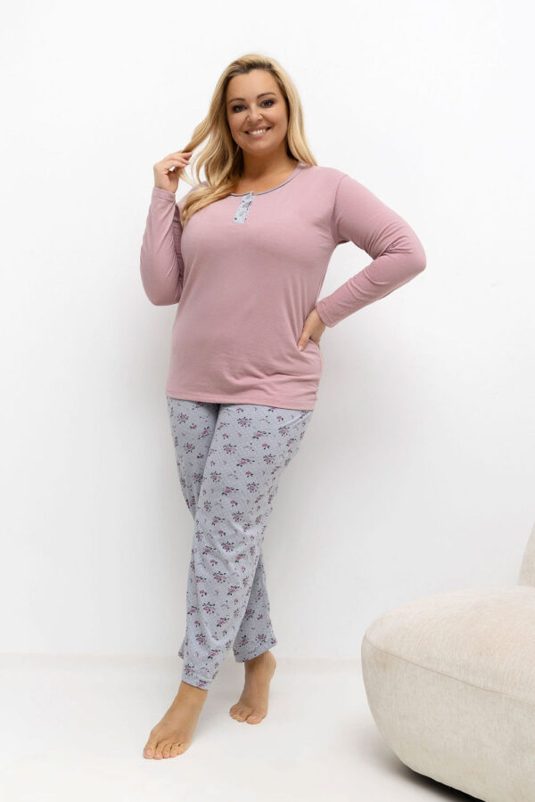 1103139 Plus Size Pajamas model 221196 Forever Pink