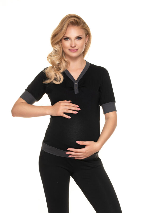 Pregnancy pajamas model 157824 PeeKaBoo