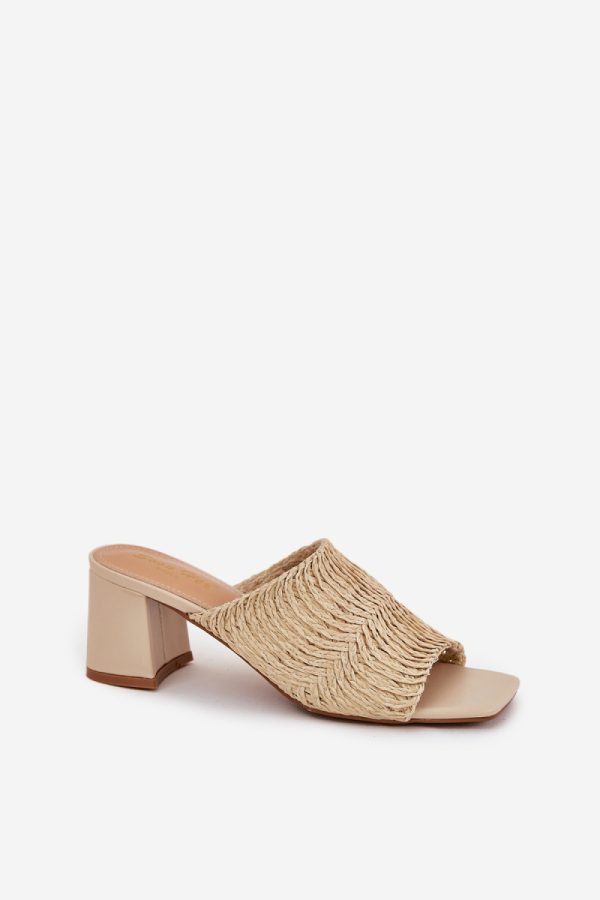 Heeled sandals model 210782 Step in style