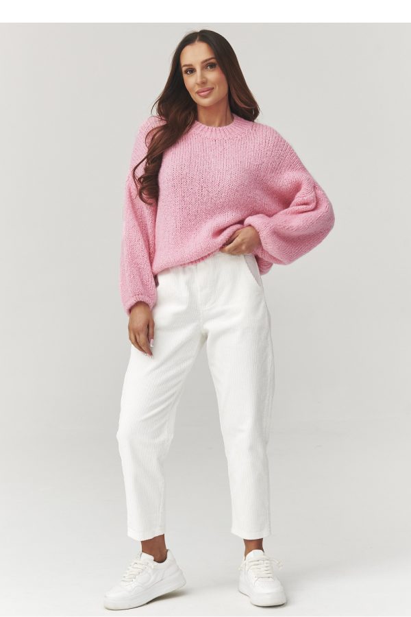 1110129 corduroy trousers model 223242 Makadamia