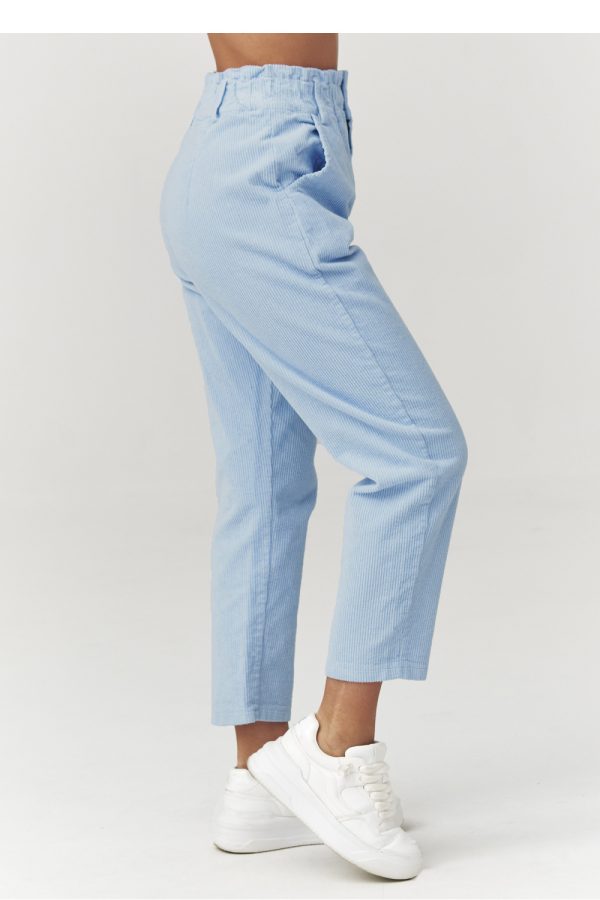 corduroy trousers model 223244 Makadamia