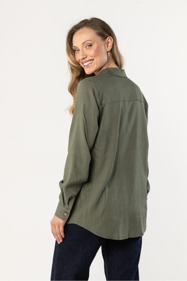 Long sleeve shirt model 225314 awama