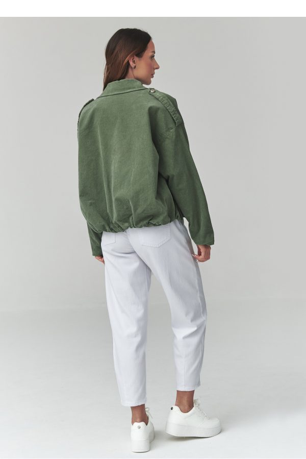 1118208 Corduroy jacket model 225691 Makadamia